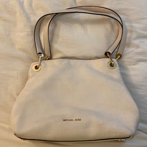 Michael Kors Raven Large Leather Shoulder Bag